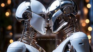 theartoftheprompt_a_male_and_female_ultramodern_robots_kissing__320284a4-964a-4164-9cbb-04e7eabeba27 copy