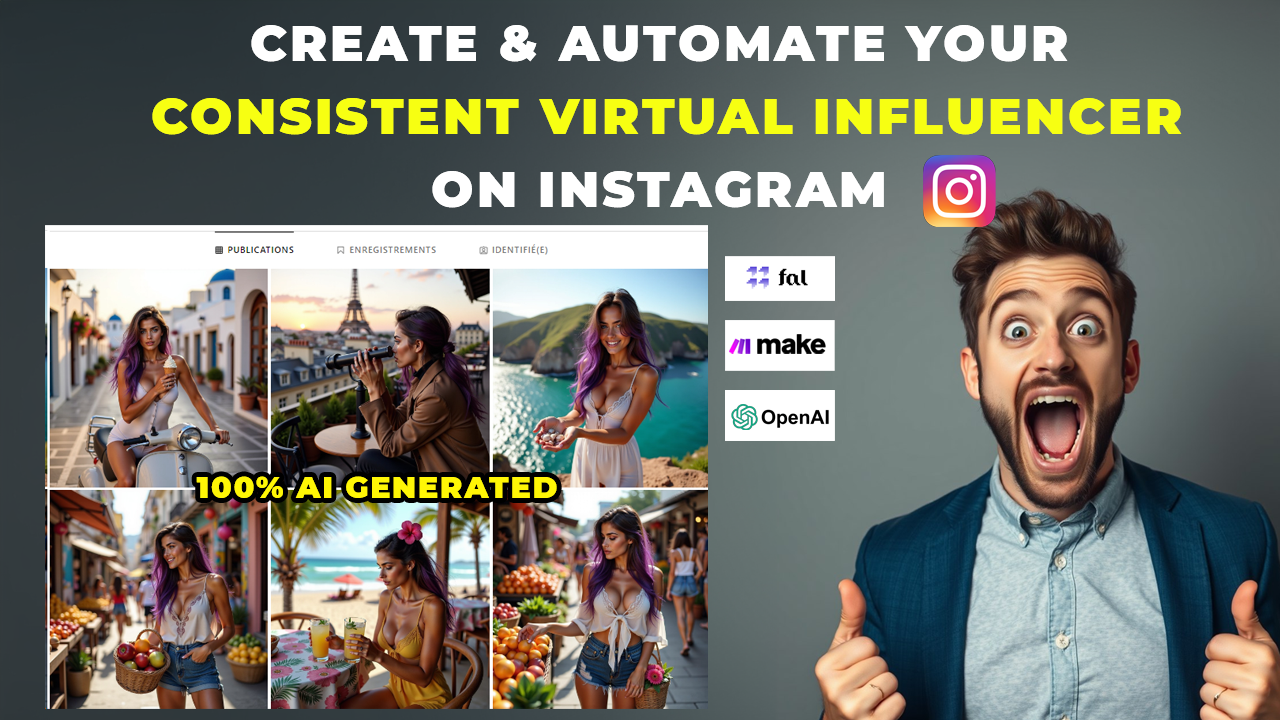 How to Create and Automate a Consistent Virtual Influencer on Instagram